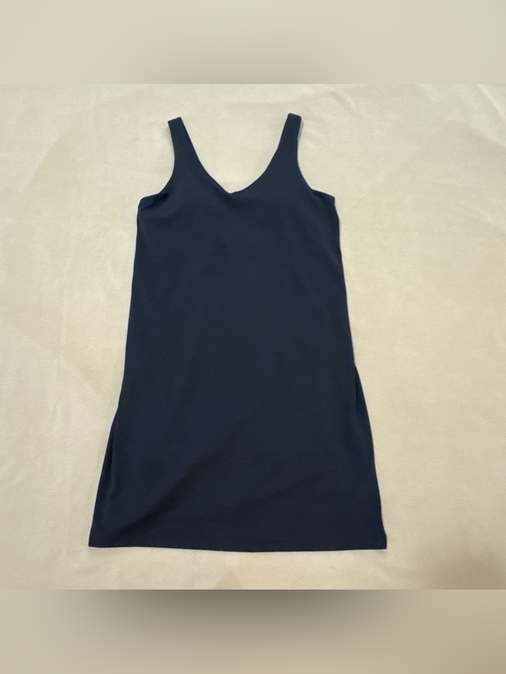 Athleta Transcend midi black dress